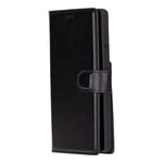 Bloominbag Valeno Noir Black Deri Samsung Galaxy S25 Ultra(6.9”) Manyetik Ayrılabilir Cüzdanlı Telefon Kılıfı