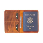 Bloominbag Viaggio Voyager Chestnut Chic Deri Pasaport Ve Kart Kılıfı