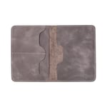 Bloominbag Viaggio Voyager Gray Chic Deri Pasaport Ve Kart Kılıfı