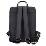 Bloominbag Vicenza Obsidian Black 13–14 Inç Laptop Bölmeli Hakiki Deri Sırt Çantası