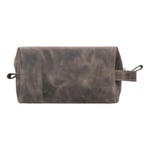 Bloominbag Voyage Cocoa Brown Hakiki Deri Dopp Kit – Large