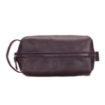 Bloominbag Voyage Dusty Plum Hakiki Deri Dopp Kit – X Large