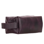 Bloominbag Voyage Dusty Plum Hakiki Deri Dopp Kit – X Large