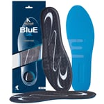 BLUE GEL Klasik Ayakkabılar için Memory Foam Masaj Etkili Tabanlık, Hafızalı Sünger (40-45)