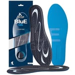 BLUE GEL Klasik Ayakkabılar için Memory Foam Masaj Etkili Tabanlık, Hafızalı Sünger (40-45)