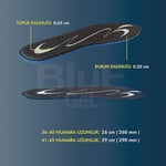BLUE GEL Klasik Ayakkabılar için Memory Foam Masaj Etkili Tabanlık, Hafızalı Sünger (40-45)