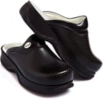 BLUE ORTHOPEDİC SABO TERLİK-Siyah Klasik Ortopedik Sabo Terlik Hastane,Aşçı,Sağlık Personeli Terliği