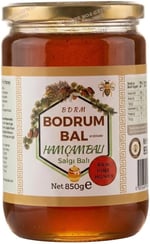 Bodrum Bal Ham Çam Balı 850g -%100 Saf Ham Bal Filtre edilmemiş - Güvenli Doğal Apiterapik Cam Kavanoz