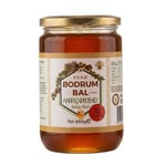 Bodrum Bal Ham Çam Balı 850g -%100 Saf Ham Bal Filtre edilmemiş - Güvenli Doğal Apiterapik Cam Kavanoz