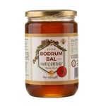 Bodrum Bal Ham Çam Balı 850g -%100 Saf Ham Bal Filtre edilmemiş - Güvenli Doğal Apiterapik Cam Kavanoz