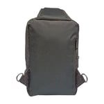 BodyBag Çanta Büyük Boy USB Çıkışlı Özel Askılı & Sağ ve Sol Yön Degiştirme Özel Dokuma Kumaş Uniseks Çanta