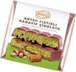 Bolçi Antep Fıstıklı Kadayıf Dolgulu Sütlü Çikolata - Dubai Çikolatası 100g