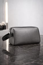 Boldy Erkek Kozmetik Çantası-Tıraş Çantası-Seyahat Çantası-Makyaj Çantası-Traş Çantası-El Çantası-Handbag