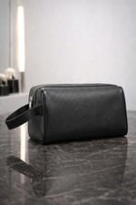 Boldy Erkek Kozmetik Çantası-Tıraş Çantası-Seyahat Çantası-Makyaj Çantası-Traş Çantası-El Çantası-Handbag