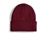 Boldy Klasik Spor Bere-Triko Bere-Unisex Nakışsız Bere-Düz Bere-Unisex Bere-Düz Klasik Bere (Bordo)