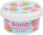 Bomb Cosmetics Strawberry & Cream Vücut Kremi (200 ml) - Seçenekler: 200 ml, 160 ml, 160 ml (2 paketi), 200 ml (2 paketi)