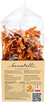 Bonatelli Organik Kırmızı Mercimek Makarna 400 Gr
