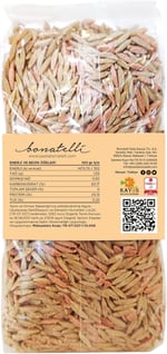 Bonatelli Organik Üç Bakliyatlı Arpa Şehriye 500 Gr