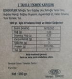 Bonatelli Tellioğlu 7 Tahıllı Ekmek Mixi (500Gr)