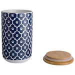 Bone Dry Kafes Koleksiyonu Evcil Hayvan Kasesi ve Kutu, Treat Kutu, 10 x 16,5 cm, Deniz Mavisi - Seçenekler: Medium (Pack of 1), Small Round (2), Large Round (2)...