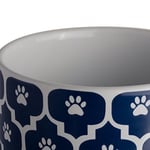 Bone Dry Kafes Koleksiyonu Evcil Hayvan Kasesi ve Kutu, Treat Kutu, 10 x 16,5 cm, Deniz Mavisi - Seçenekler: Medium (Pack of 1), Small Round (2), Large Round (2)...
