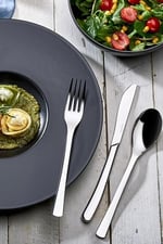 Bonna Vogue 12 Adet 23cm Çelik Yemek Bıçağı