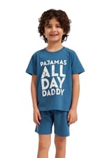 Bony&Katia All Day Erkek Çocuk Pijama Üst Lacivert,4-5 Yaş