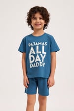 Bony&Katia All Day Erkek Çocuk Pijama Üst Lacivert,4-5 Yaş