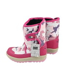 BOOT'S ÇIRTLI & ORTAPEDİK & ANATOMİK SAĞLAM KAYMAZ TABANLI UZUN KONÇLU İÇİ KÜRKLÜ NEFES ALAN ÇOCUK SNOW BOOT