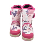 BOOT'S ÇIRTLI & ORTAPEDİK & ANATOMİK SAĞLAM KAYMAZ TABANLI UZUN KONÇLU İÇİ KÜRKLÜ NEFES ALAN ÇOCUK SNOW BOOT