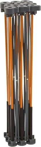 BORA Centipede CK9S 76,2 cm Yükseklik Taşınabilir Çalışma Standı, 4 X-Bardak, 4 Hızlı Kelepçe, Taşıma Çantası, Taşınabilir İş Desteği Testere Tezgahı, 4Ft x 4Ft, 30