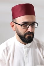 Bordo Kapitone Elif Vav Nakışlı Kalıp Namaz Takkesi