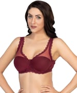 BORDO MI Emay 172 C PEDLİ DANTELLİ BALENLİ MİNİMAZER