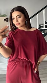 Bordo Orjinal Marka Modal Takım