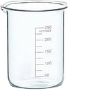 Borosilikat Cam Laboratuvar Beheri – Isıya Dayanıklı Ölçü Kabı, Dereceli Beher, Kimya ve Laboratuvar Kullanımı (10, Mililitre) - Seçenekler: 10 milliliters, 25 Millilitre, 250 Millilitre...