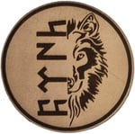 BÖRÜ GÖKTÜRKÇE TÜRK - Deri PEÇ - Arma - Patch