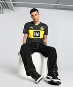 Borussia Dortmund Away Erkek Siyah Futbol Forma 77495602