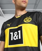 Borussia Dortmund Away Erkek Siyah Futbol Forma 77495602