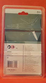 Bosch - 12 Fonksiyonlu Çok Amaçlı Çakı, Ergonomik Tasarım, Uzun Ömürlü, Yeşil
