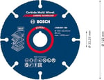 Bosch 1x EXPERT Carbide Multi Wheel Kesici Diskler (Sert ahşap, Çivili ahşap, Plastik, Alçıpan panel, Ø 125 mm, Aksesuar Küçük Avuç Taşlama Makinesi)