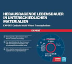 Bosch 1x EXPERT Carbide Multi Wheel Kesici Diskler (Sert ahşap, Çivili ahşap, Plastik, Alçıpan panel, Ø 125 mm, Aksesuar Küçük Avuç Taşlama Makinesi)