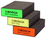 Bosch 2608621253 Zımpara Malzemesi, Sünger Zımpara Seti, Mavi (3 Parça) - Seçenekler: 1 adet, 1 x S471 Standard Block, 1 x S473 Standard-Teller...