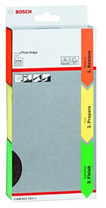Bosch 2608621253 Zımpara Malzemesi, Sünger Zımpara Seti, Mavi (3 Parça) - Seçenekler: 1 adet, 1 x S471 Standard Block, 1 x S473 Standard-Teller...