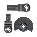 Bosch 2608662343 set Universal 3-parçalı Aiz 32 EC (X 1)/ACZ 85 EC (X 1)/Aiz 20 AB (X 1)