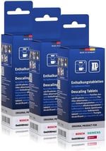 Bosch 3 x 6 orijinal Siemens Entkalkungstabletten kireç çözücü Tassimo BSH 310967