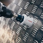Bosch Accessories Professional 9 parçalı delik testeresi Progressor for Wood & Metal set sıhhi tesisat tesisatı tesisatı tesisatı (ahşap ve metal için, Ø 20-64 mm, matkap aksesuarı)