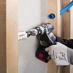Bosch Accessories Professional 9 parçalı delik testeresi Progressor for Wood & Metal set sıhhi tesisat tesisatı tesisatı tesisatı (ahşap ve metal için, Ø 20-64 mm, matkap aksesuarı)