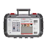 Bosch Accessories Professional 9 parçalı delik testeresi Progressor for Wood & Metal set sıhhi tesisat tesisatı tesisatı tesisatı (ahşap ve metal için, Ø 20-64 mm, matkap aksesuarı)
