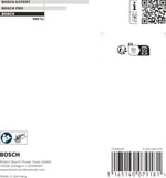 Bosch Accessories Professional zımpara pedi (Pex 115 için, orta, çap 115 mm, eksantrik zımpara makinesi aksesuarı), 45 cm x 40 cm x 25 cm