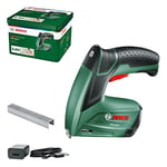 Bosch Akülü Zımba veya Çivi Çakma Tabancası (Entegre Akü, 3.6 Volt, 30 Darbe/Dak, Metal Kutuda)